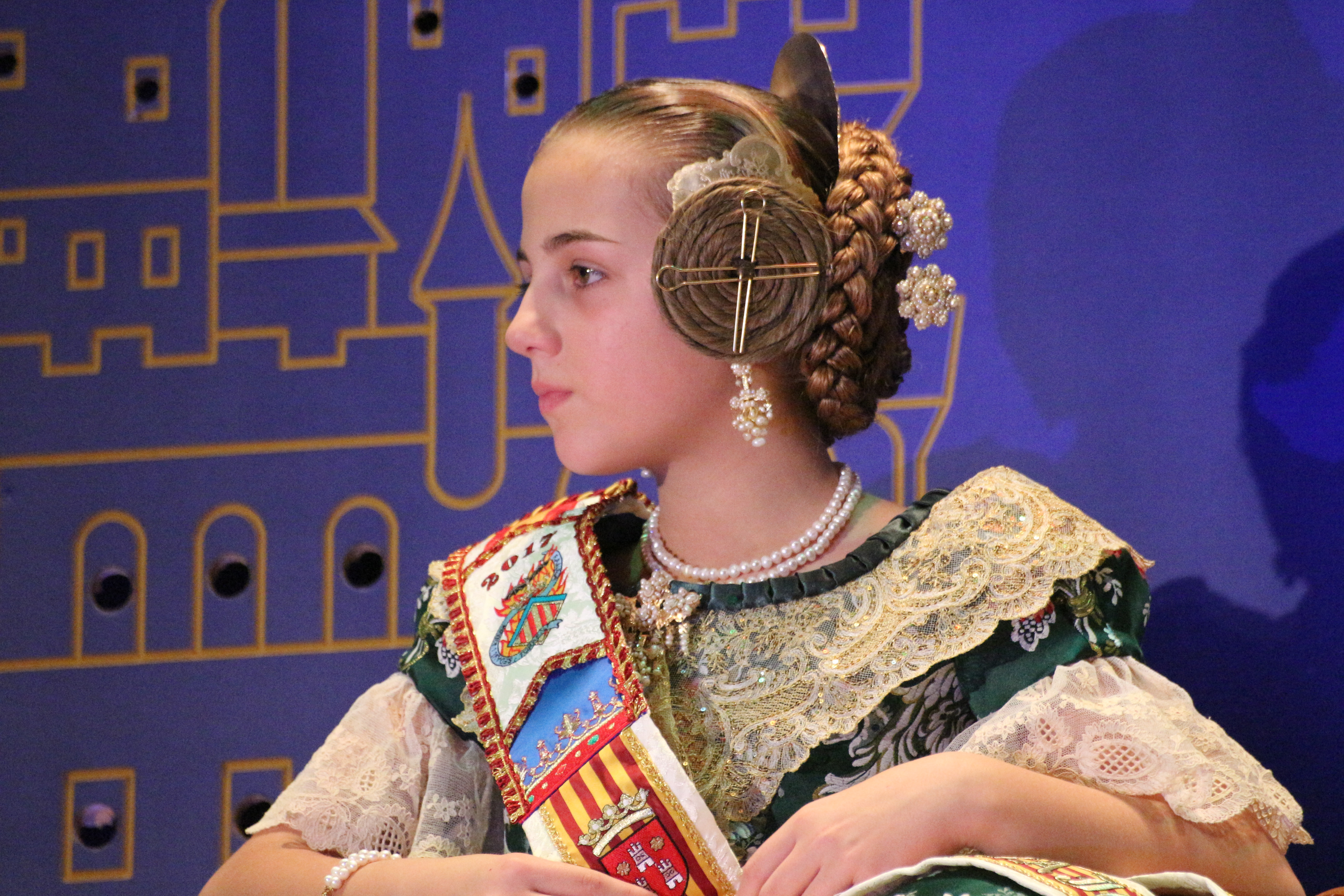  CRISTINA CANDIDATA A LA CORTE DE HONOR Y FALLERA MAYOR INFANTIL 2018