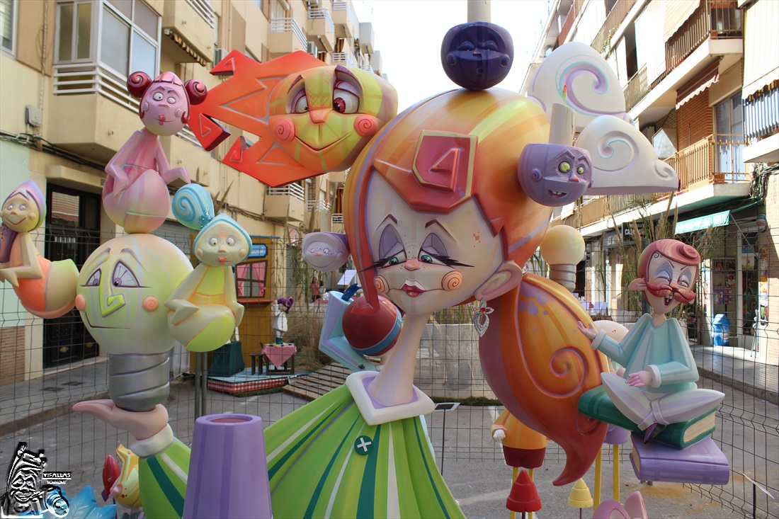  FALLAS  INFANTILES  2017  FALLA CARRER BENEMÉRITA