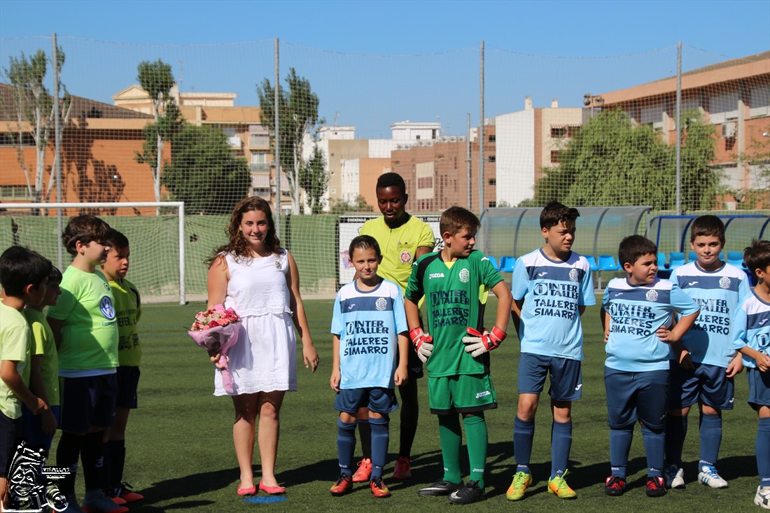  SAQUE DE HONOR Y COMIENZO CAMPEONATO FÚTBOL 8 FALLERO INFANTIL