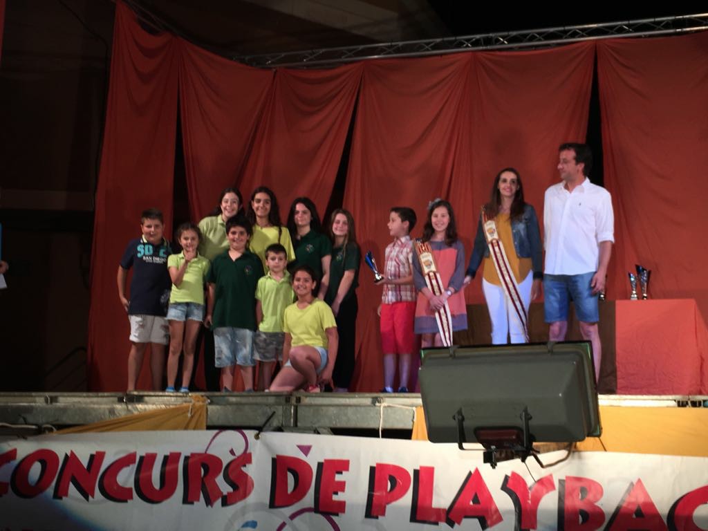  TERCER PREMIO EN EL CONCURS DE PLAYBACK FALLA EL MERCAT DE PICASSENT