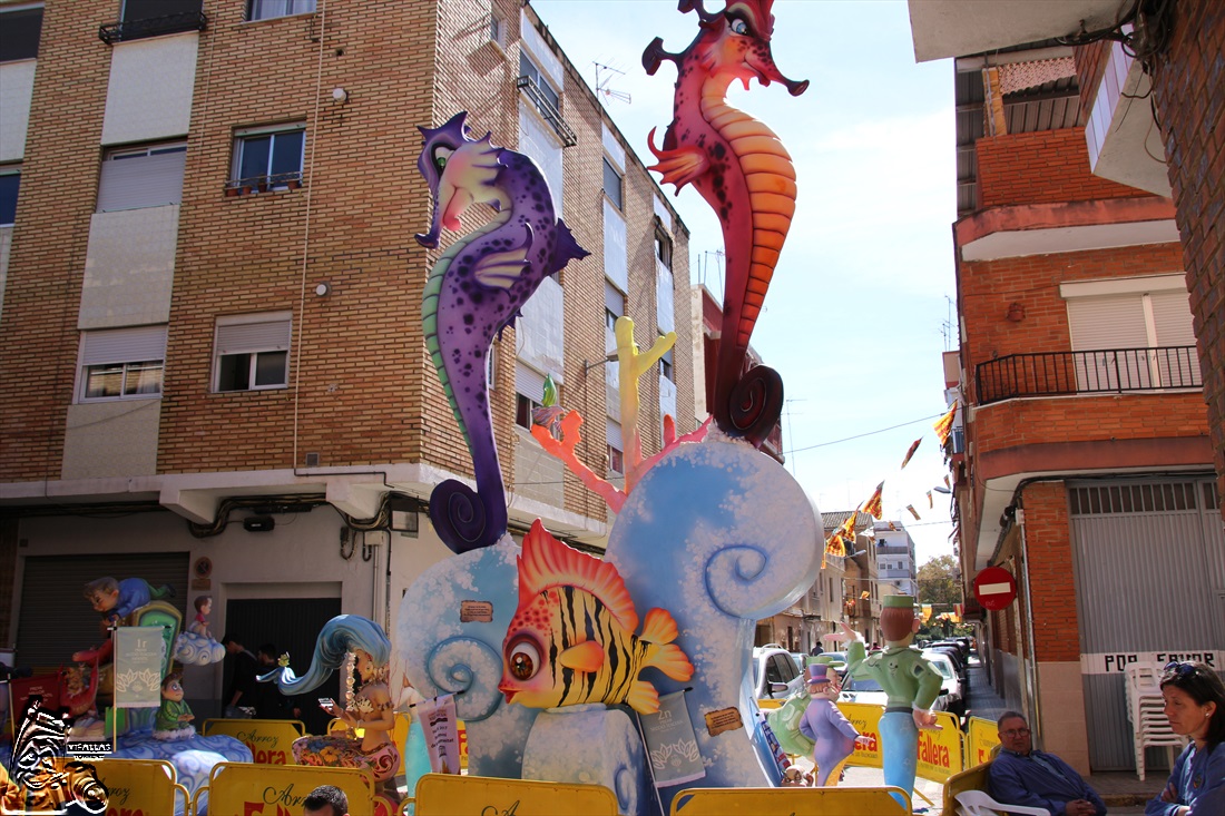  FALLAS  2017  falla POBLE NOU