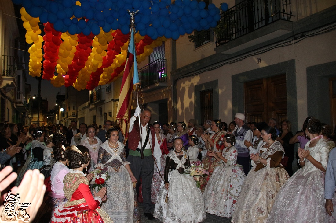  HOMENATGE A LA SENYERA   A.C. FALLA SANTS PATRONS