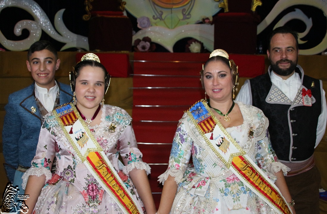  PRESENTACIÓN FALLERAS MAYORES 2018 FALLA ESCULTOR