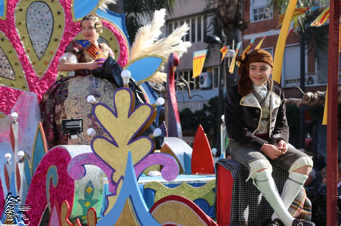  CABALGATA DEL NINOT INFANTIL TORRENT 2018 FALLA CARRER BENEMÉRITA