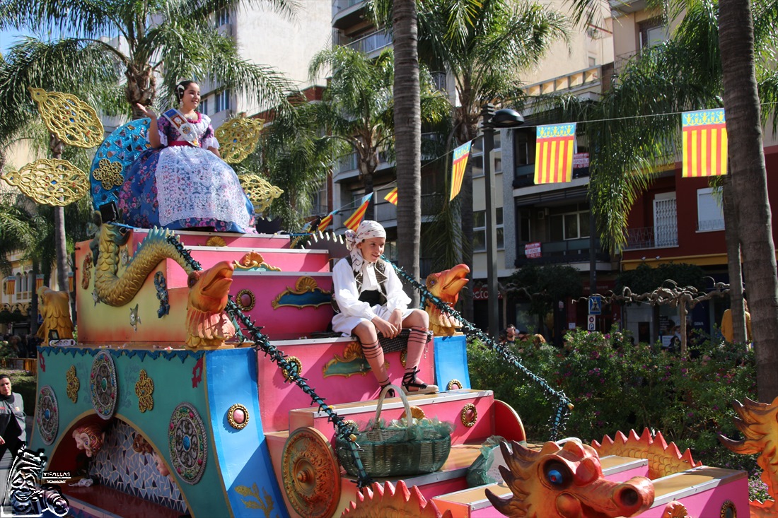  CABALGATA DEL NINOT INFANTIL TORRENT 2018 FALLA PLAÇA SANT ROC