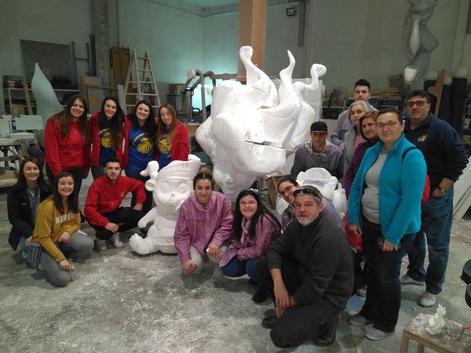  VISITA TALLER DEL ARTISTA FALLERO FALLA SEDAVI