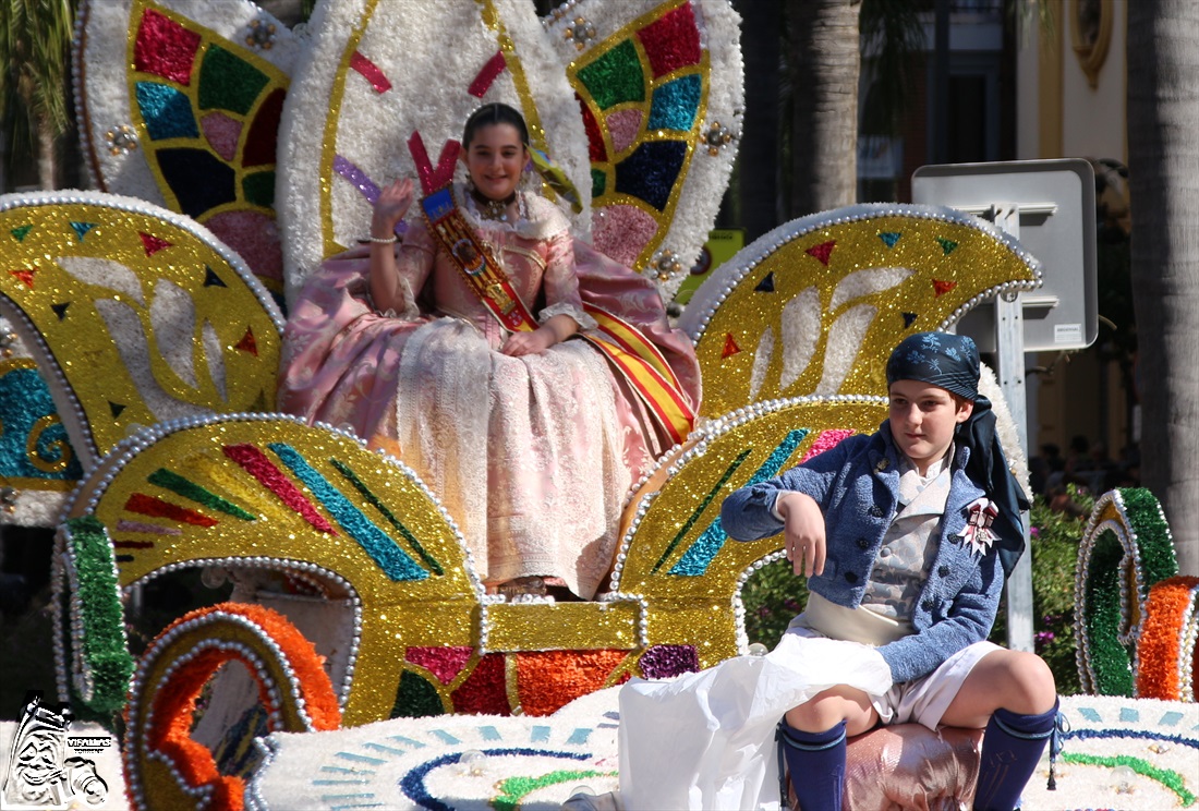  CABALGATA DEL NINOT INFANTIL TORRENT 2018 FALLA DE LA PLAÇA