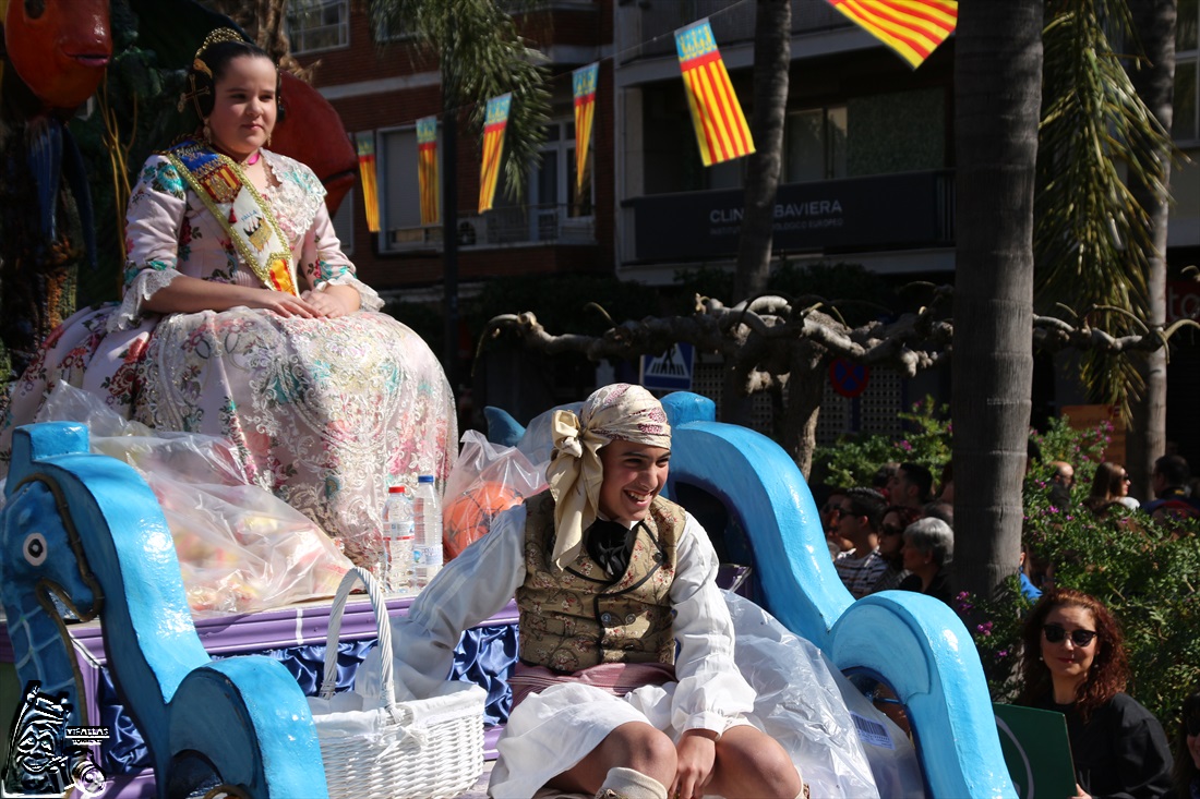  CABALGATA DEL NINOT INFANTIL TORRENT 2018 FALLA ESCULTOR