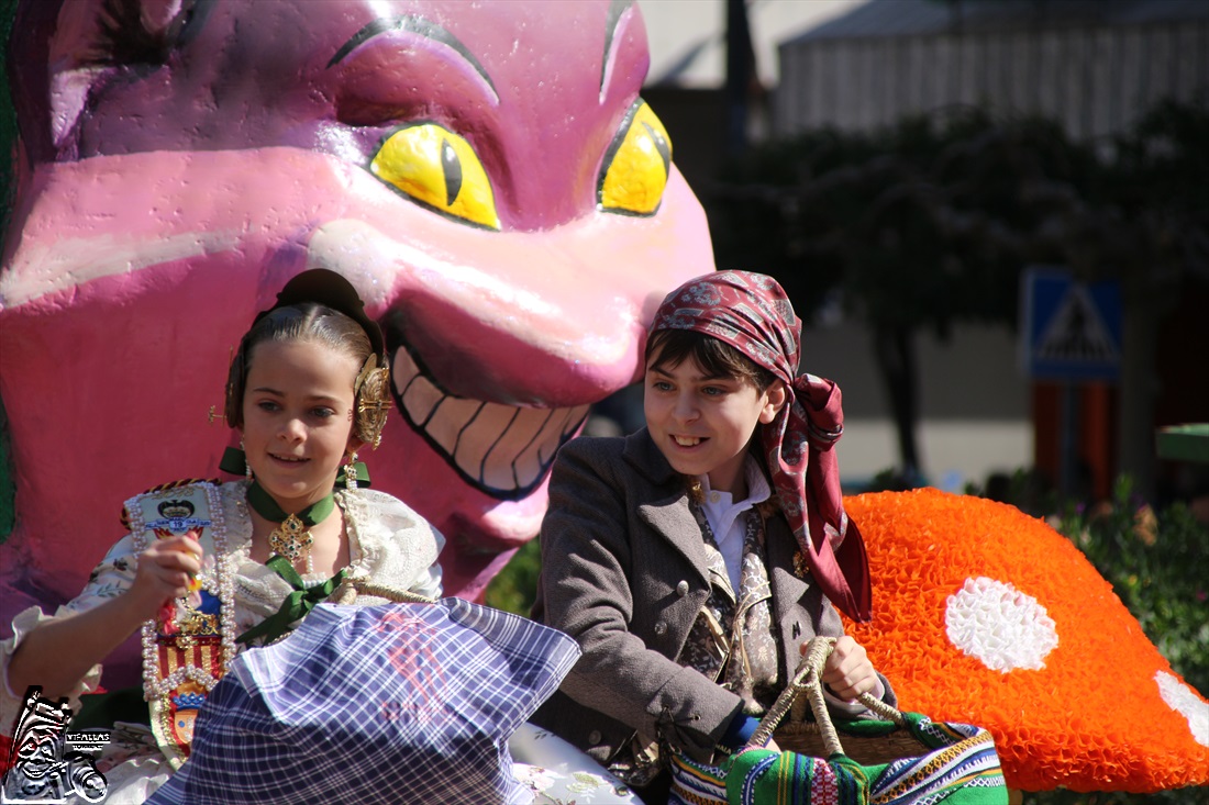  CABALGATA DEL NINOT INFANTIL TORRENT 2018 FALLA RAMON Y CAJAL