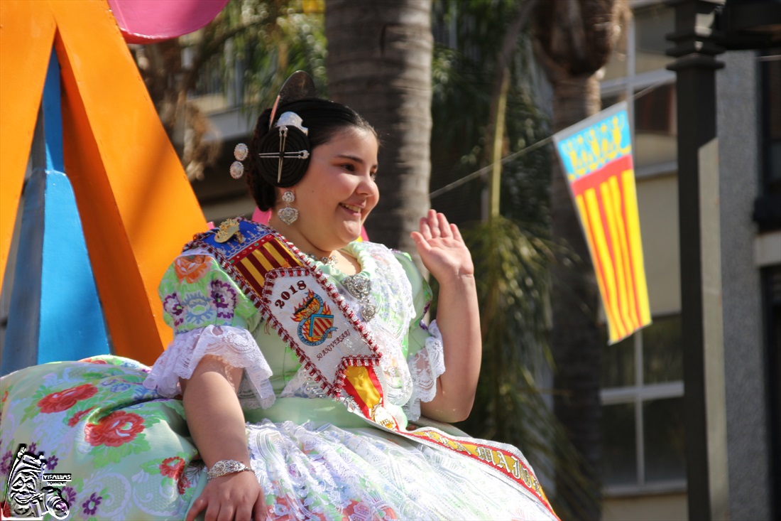  CABALGATA DEL NINOT INFANTIL TORRENT 2018 FALLA SEDAVI