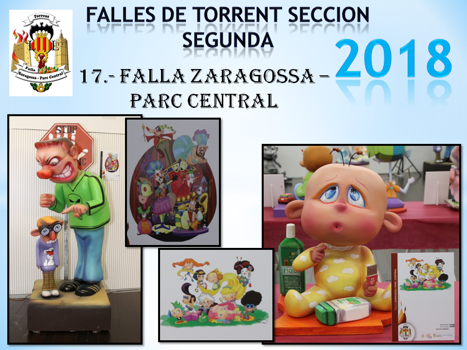  SECCIÓN SEGUNDA FALLA ZARAGOZA – PARC CENTRAL