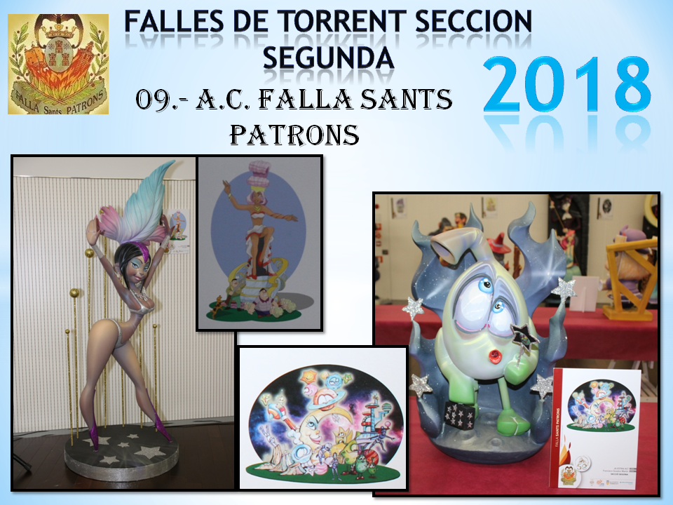  SECCIÓN SEGUNDA FALLA SANTS PATRONS