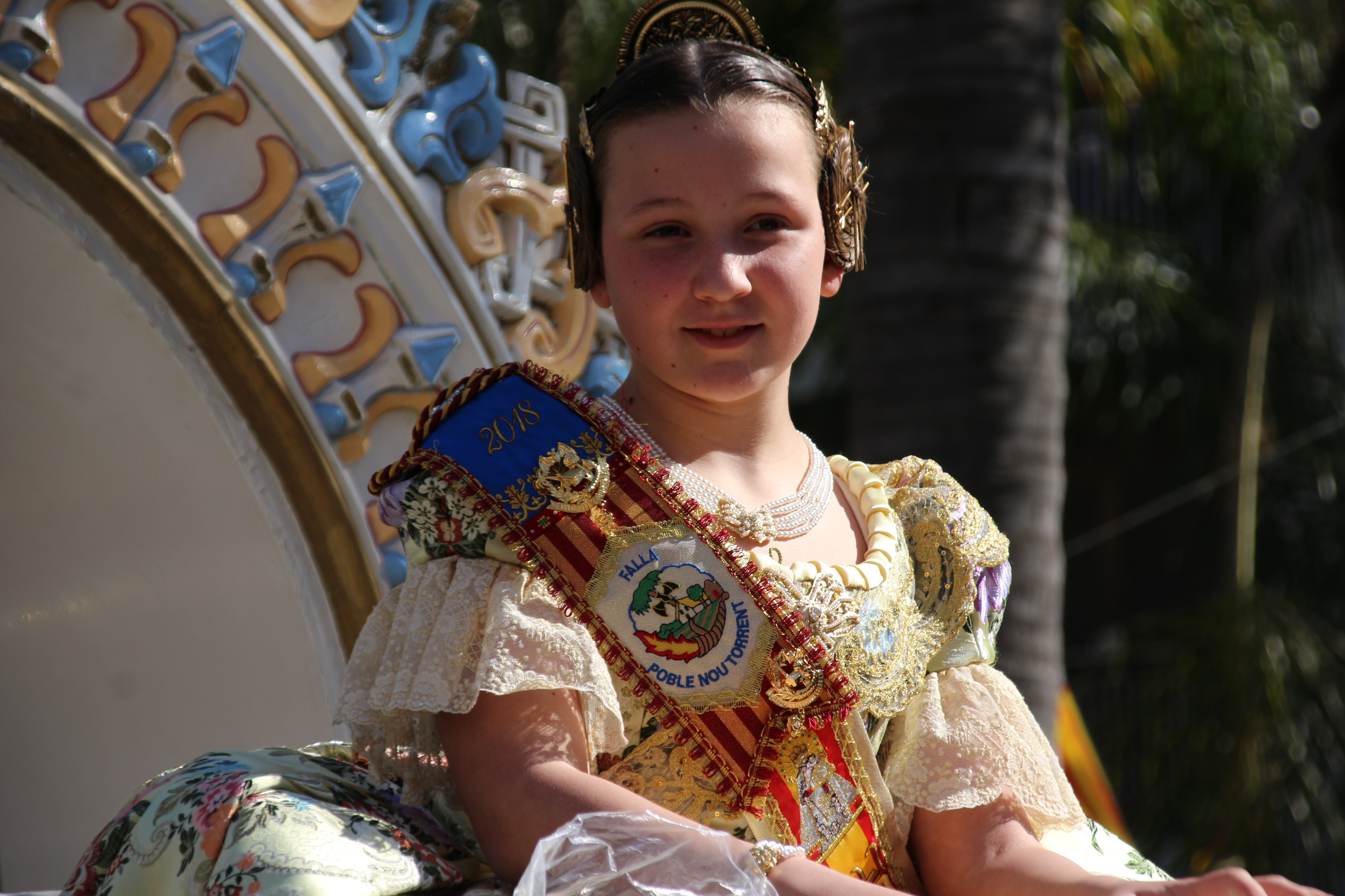  MARTA MIQUEL RODRÍGUEZ I PALMERO, 2ª CANDIDATA A LA CORTE DE HONOR Y FM. INFANTIL 2019