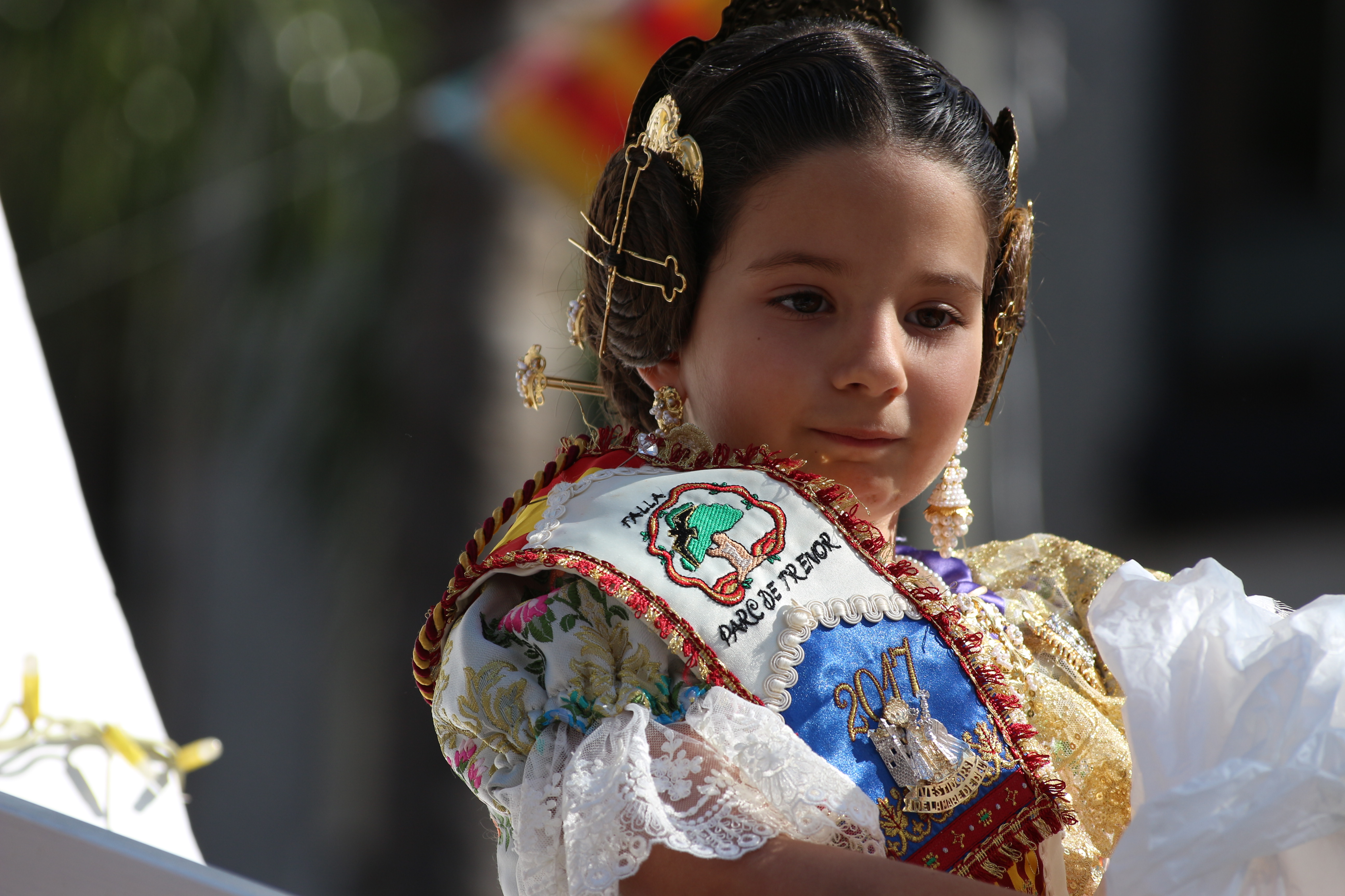  PAULA DOMINGUEZ ALONSO, 10ª CANDIDATA A LA CORTE DE HONOR Y FALLERA MAYOR  INFANTIL 2019