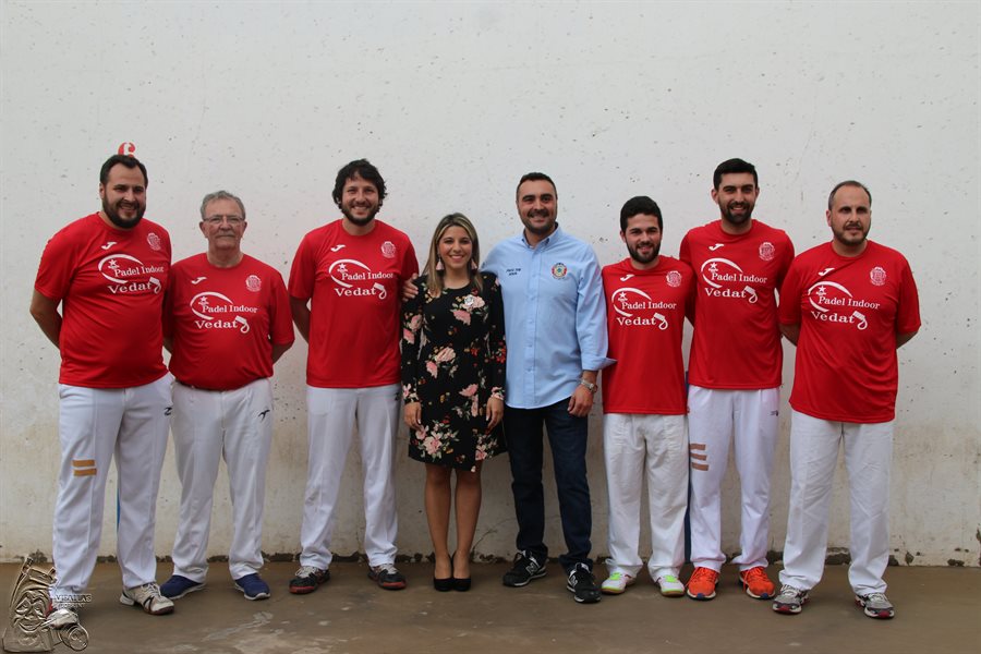  SAQUE DE HORNOR Y COMIENZO DEL XXXVIII CAMPIONAT PILOTA VALENCIANA ” MODALITAT GALOTXA”