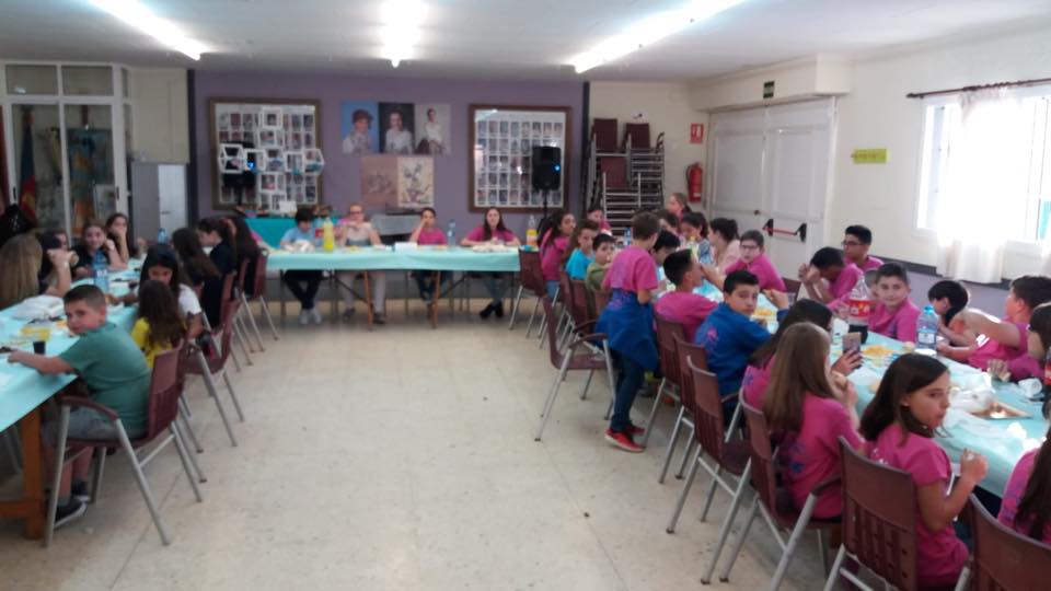  MERIENDA PRESIDENTE INFANTIL DEL AÑO 2018