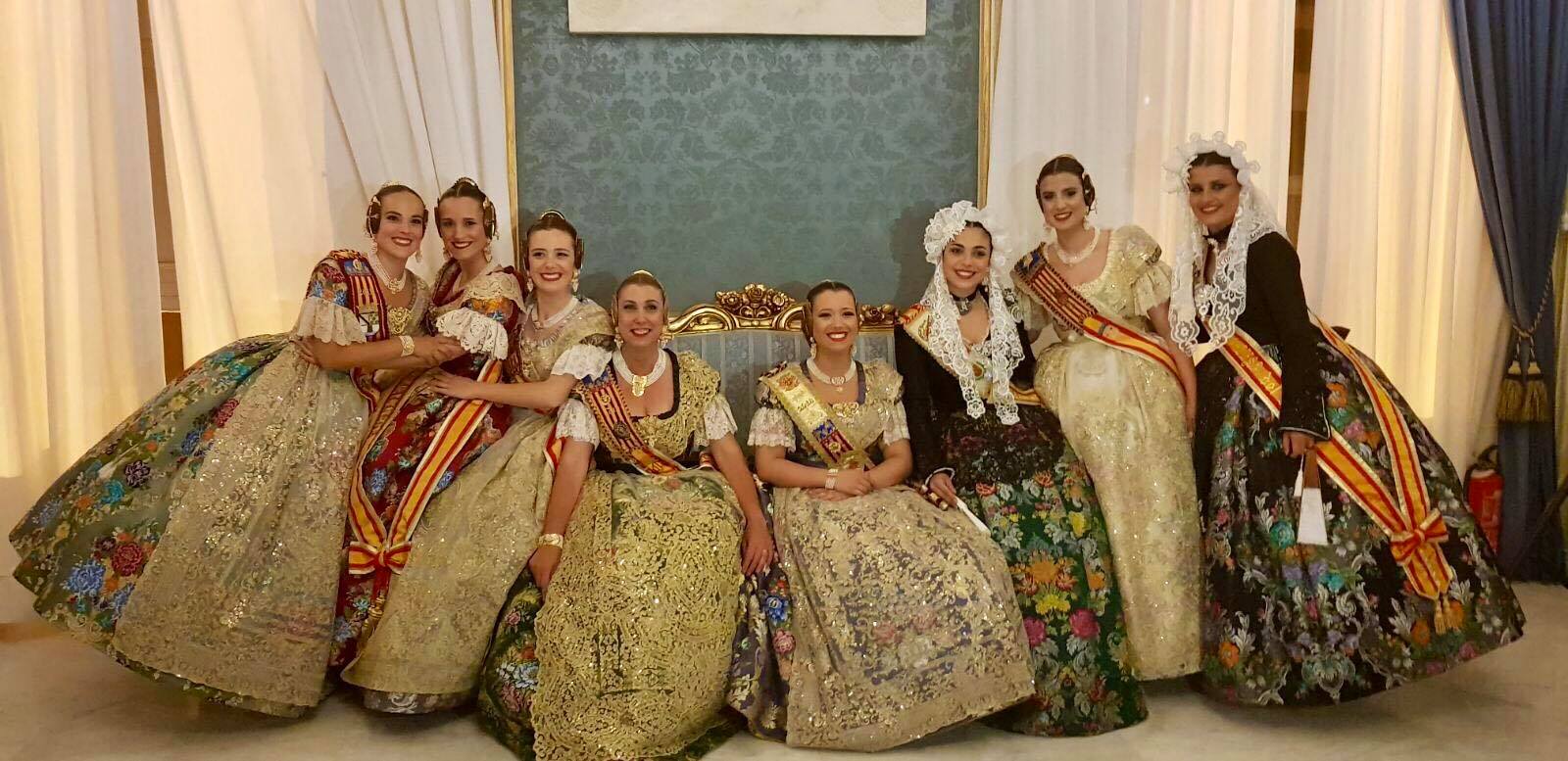  LAS FALLERAS MAYORES DE TORRENT EN LA PROCLAMACIÓN DE LA BELLEA DEL FOC 2018