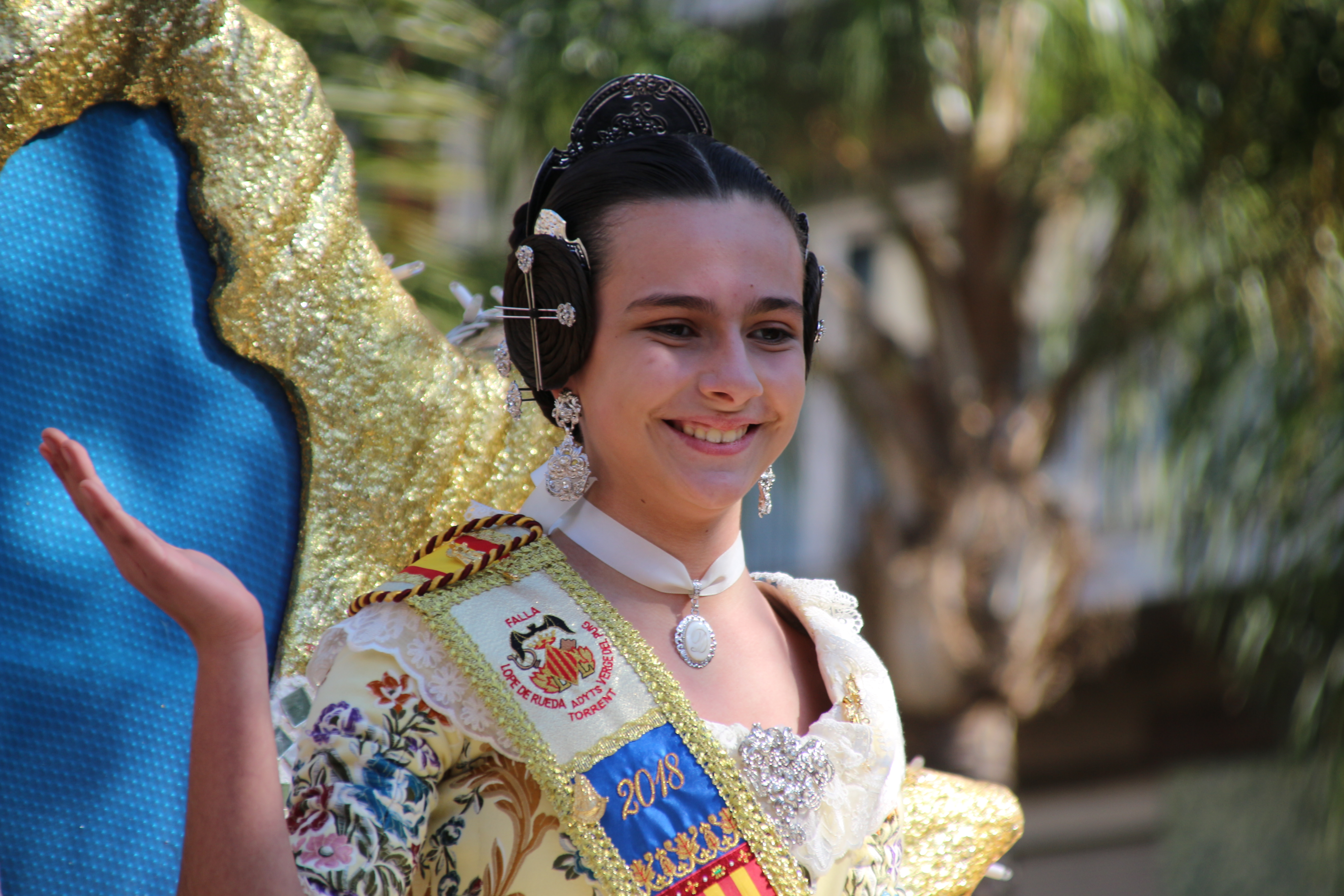  DANIELA FERNÁNDEZ PAJUELO, 9ª CANDIDATA A LA CORTE DE HONOR Y FALLERA MAYOR  INFANTIL 2019