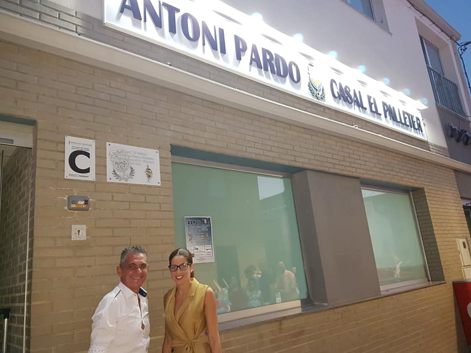  INAUGURACIÓ PLACA COMMEMORATIVA I CARTELL 50 ANIVERSARI, FALLA ANTONI PARDO