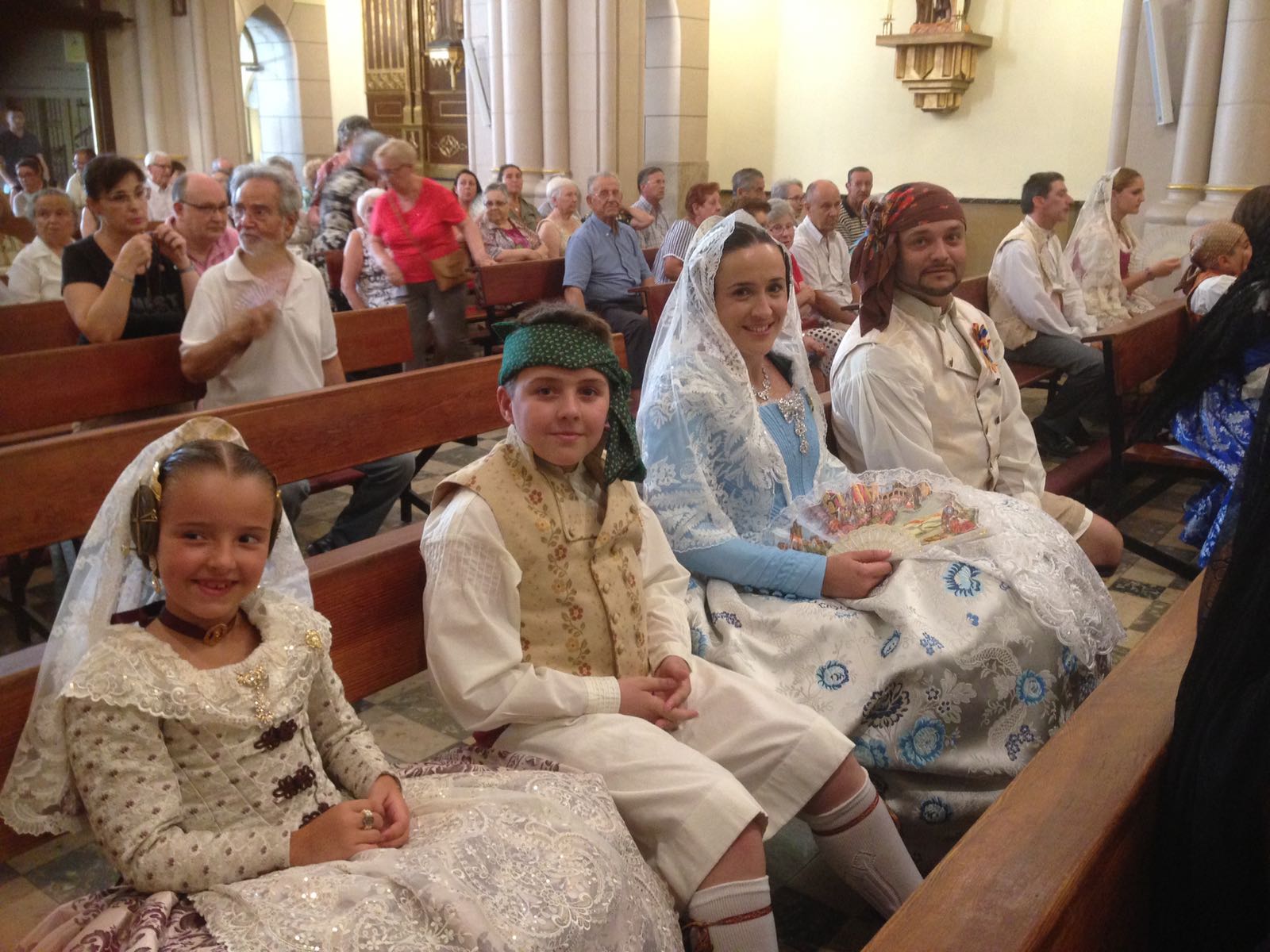  SAN VALERIANO EN CASTELLON CON LA VIRGEN DEL CARMEN.