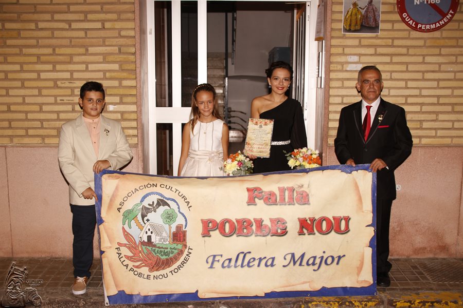  DEMANA FALLERAS MAYORES Y PRESIDENTE INFANTIL 2019  FALLA  POBLE NOU