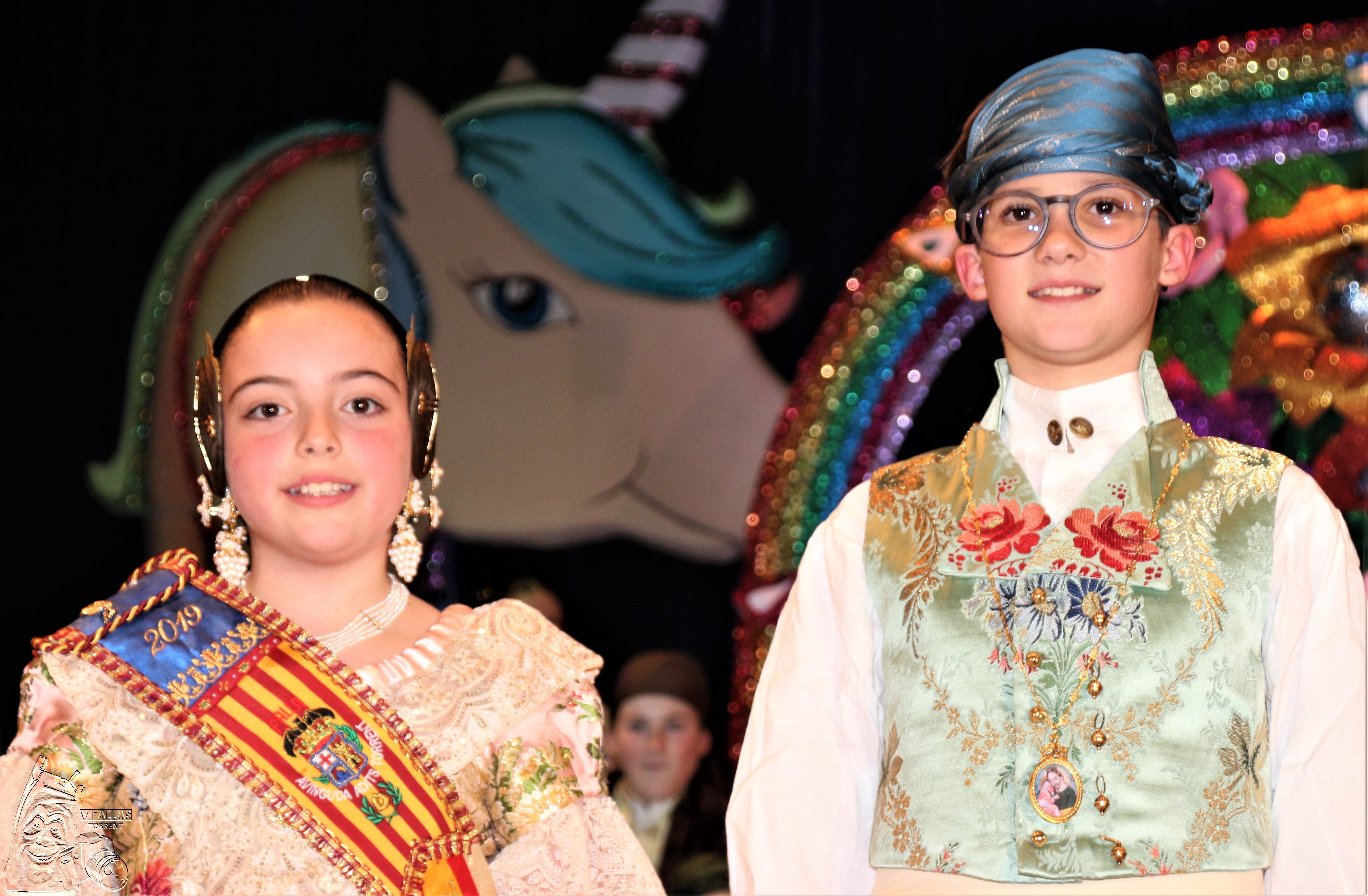  PRESENTACIÓN REPRESENTANTES INFANTILES 2019 FALLA AVINGUDA