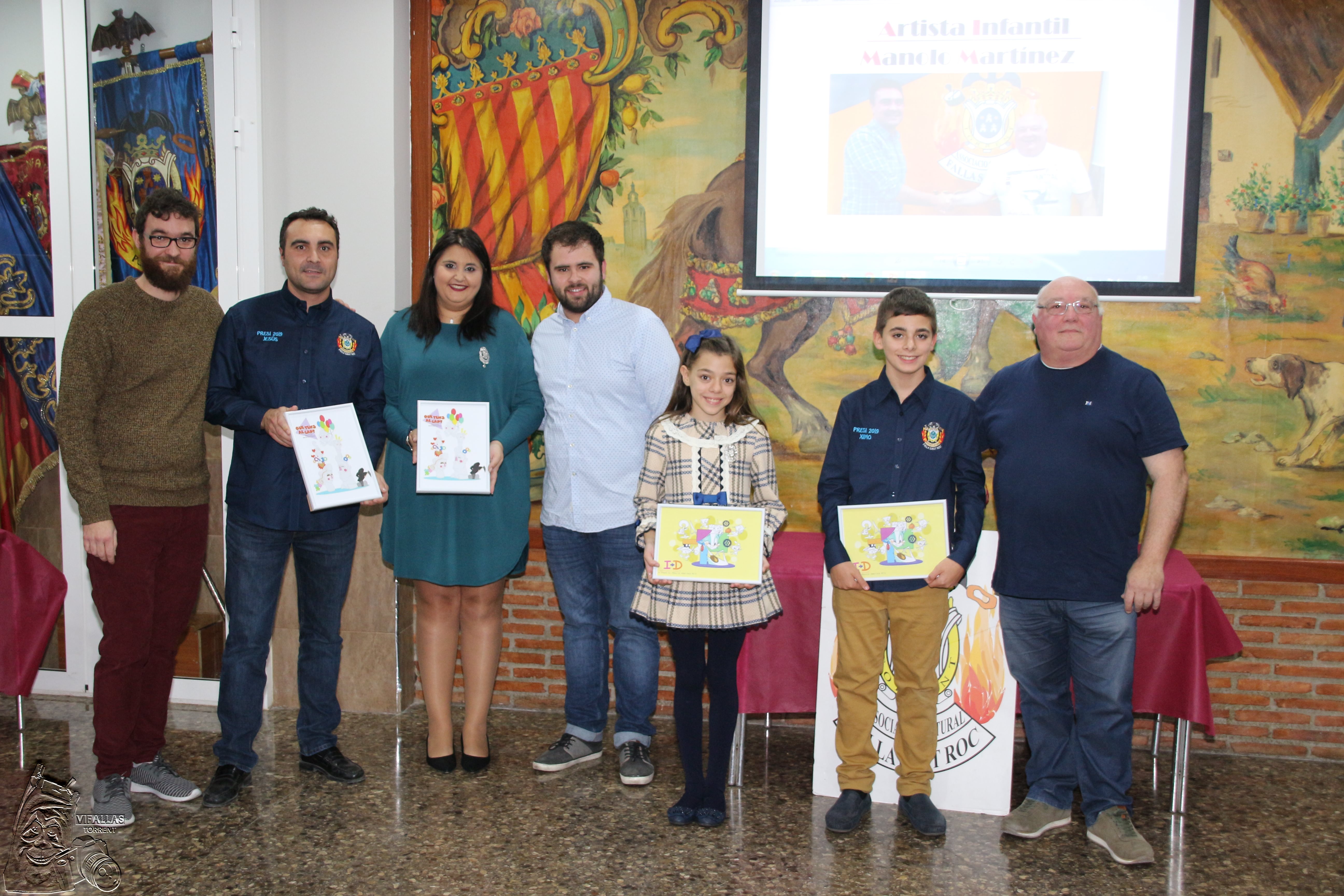  PRESENTACIÓN BOCETOS 2019 FALLA PLAÇA SANT ROC – GÓMEZ FERRER