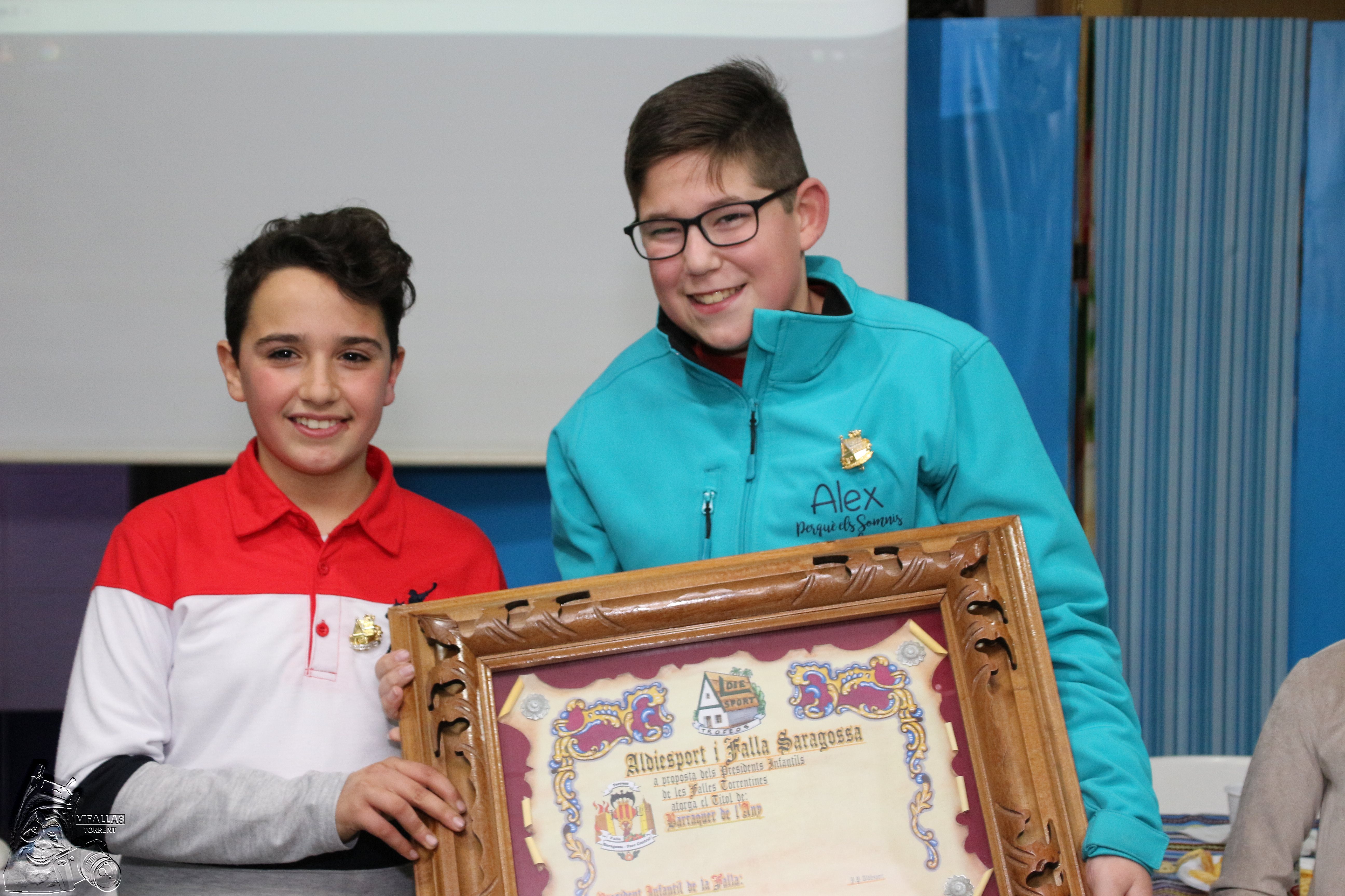  ALEX GODOY HERREROS ELEGIDO PRESIDENTE INFANTIL DEL AÑO 2019