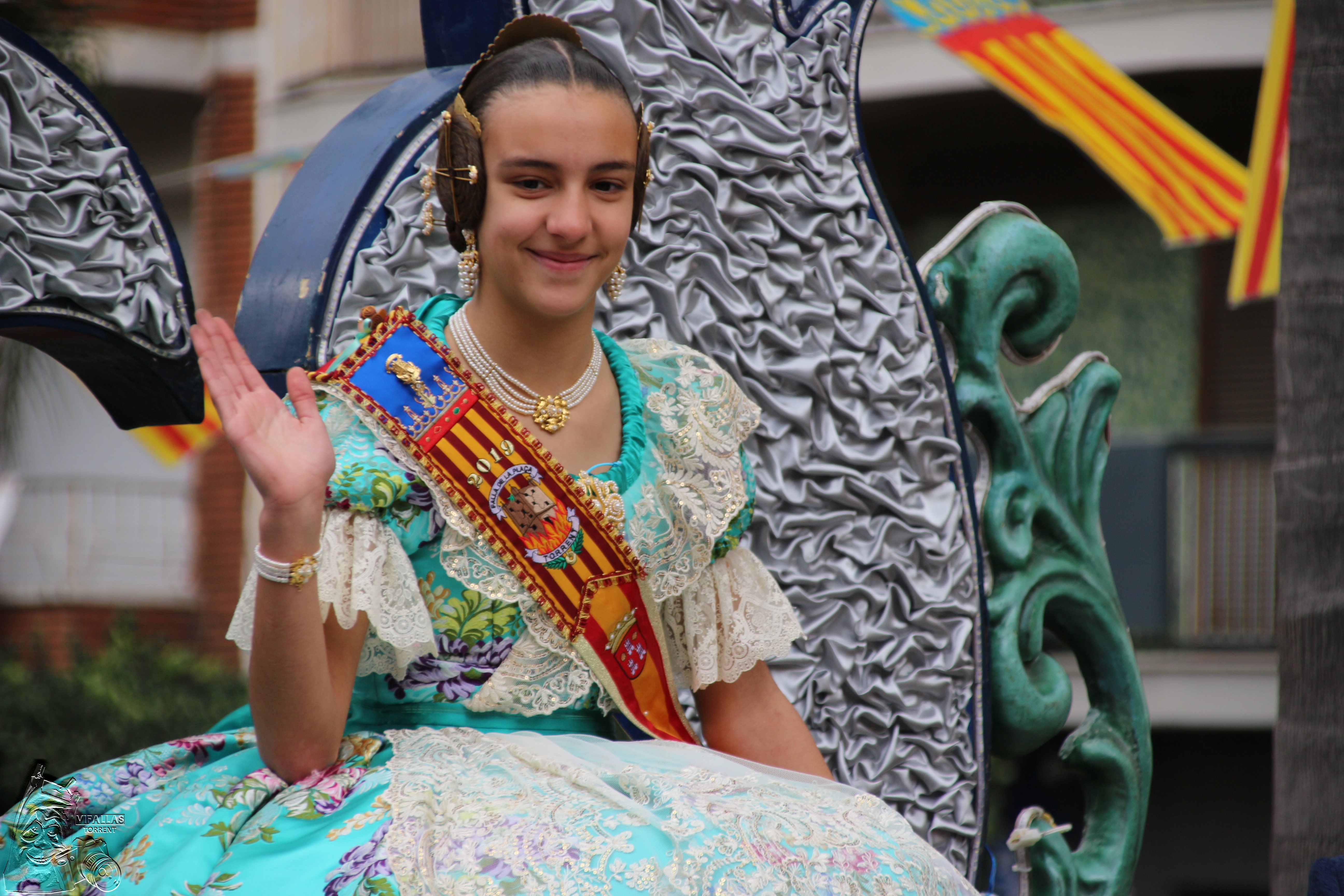  CABALGATA DEL NINOT INFANTIL TORRENT 2019 FALLA DE LA PLAÇA