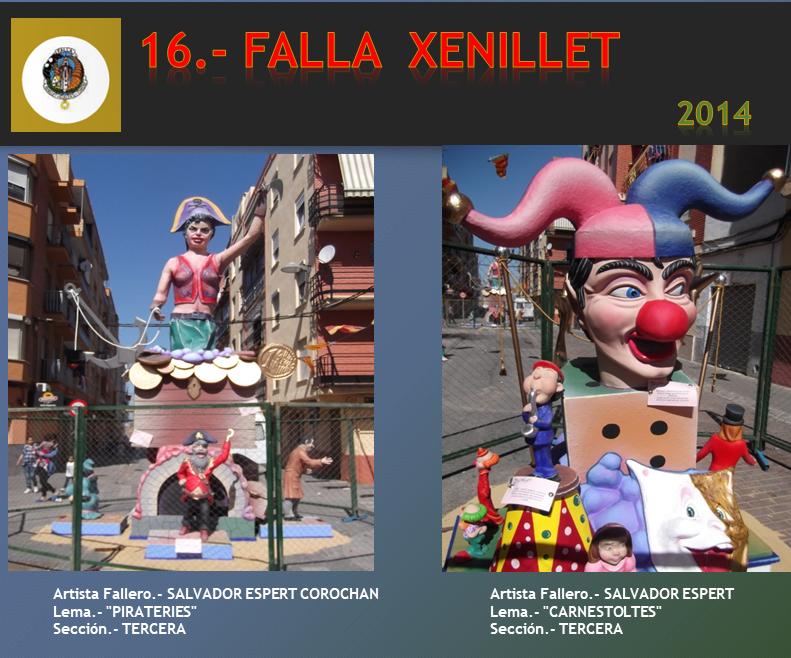  NUESTRAS FALLAS 2014  FALLA XENILLET