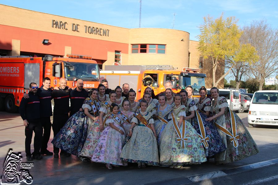  VISITA AL PARQUE DE BOMBEROS DE TORRENT.