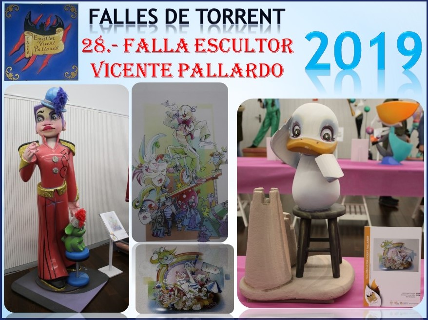  NINOTS EXPOSICIÓN Y BOCETOS FALLAS  2019 FALLA ESCULTOR VICENT PALLARDO