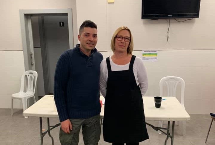  PILAR CARRATALÁ PASCUAL Y JAIME RUA ALVAREZ. ELEGIDOS COMO PRESIDENTE/A DE LA FALLA PARE MENDEZ