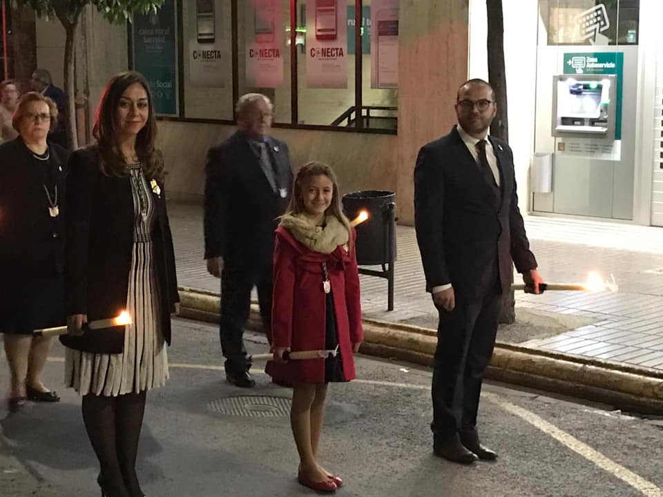  CARMEN Y LEYRE EN EL ENCUENTRO DE LA VERÓNICA.