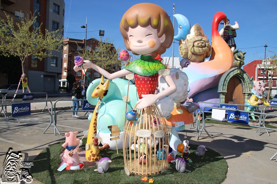  FOTOS FALLAS INFANTILES 2019  FALLA BARRI COTXERA