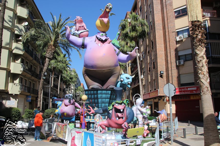  ﻿NUESTRAS FALLAS  2019 FALLA SAN VALERIANO