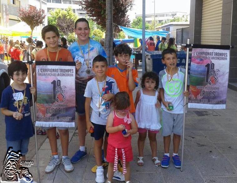  CONCURSO DE PEONZAS FALLA PLAZA DE LA CONCORDIA