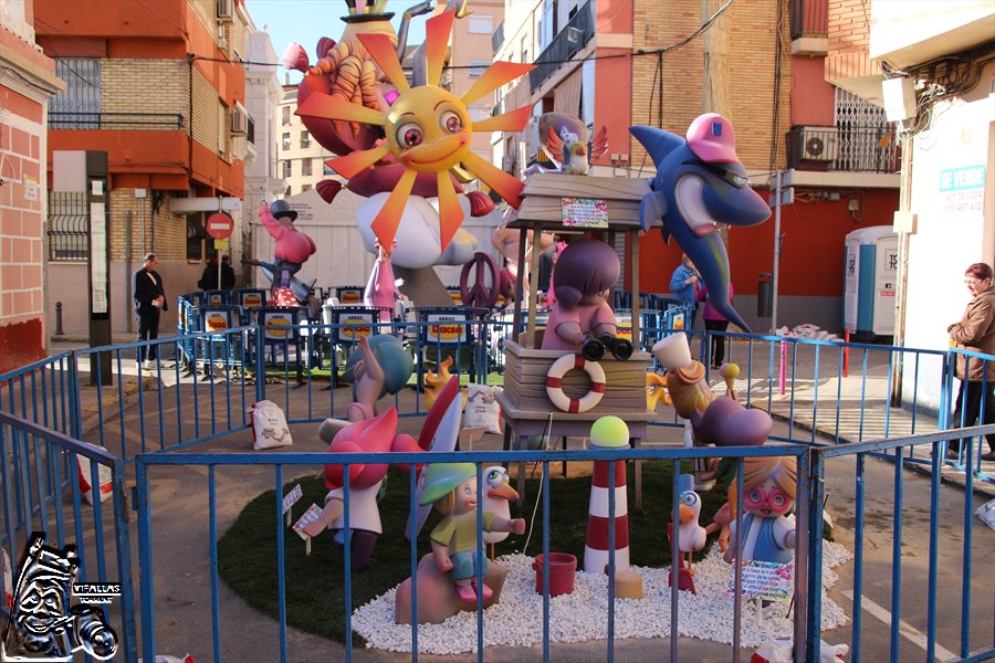  FOTOS FALLAS INFANTILES 2019 FALLA SANTS PATRONS