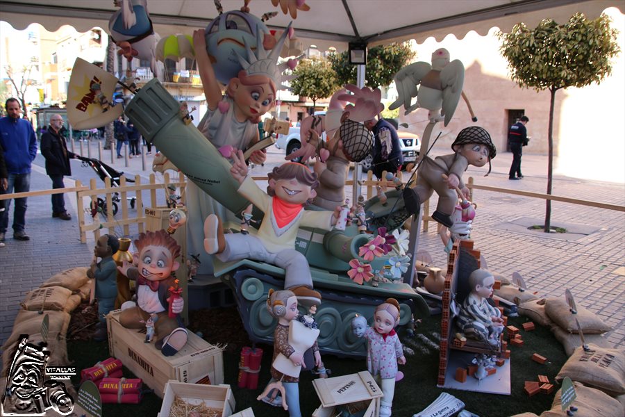  NUESTRAS FALLAS INFANTILES 2018 FALLA LA PLAÇA