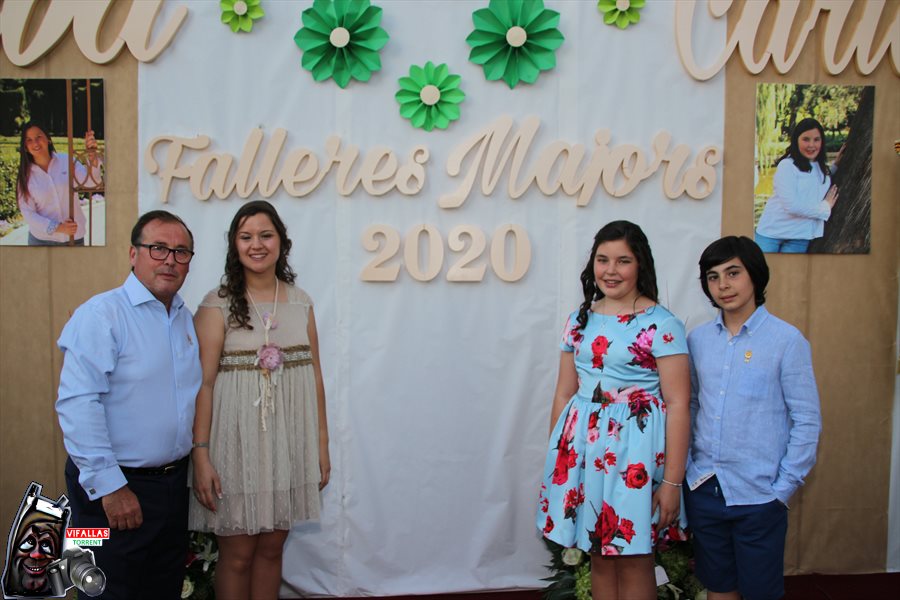  DEMANA FALLERAS MAYORES Y PRESIDENTE INFANTIL 2020  FALLA BARRI SANT GREGORI