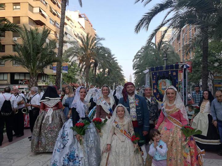  SAN VALERIANO EN LA OFRENDA A LA VIRGEN DEL REMEDIO