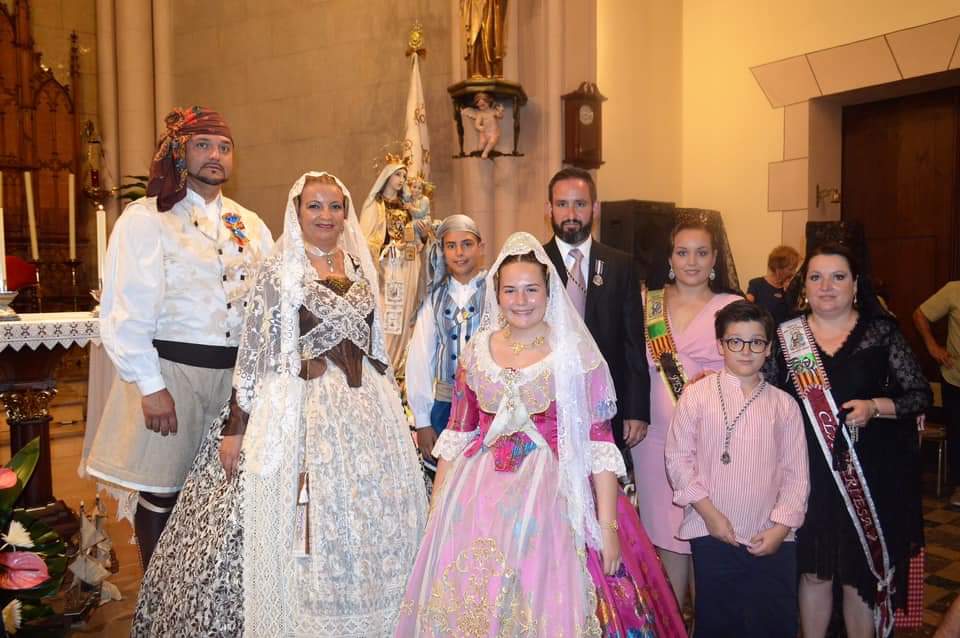  LOS REPRESENTANTES DE SAN VALERIANO, EN CASTELLON.