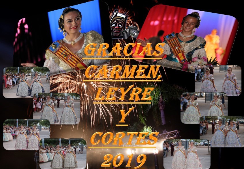  CARMEN Y LEYRE, SE DESPIDEN DE TODOS LOS FALLEROS DE TORRENT