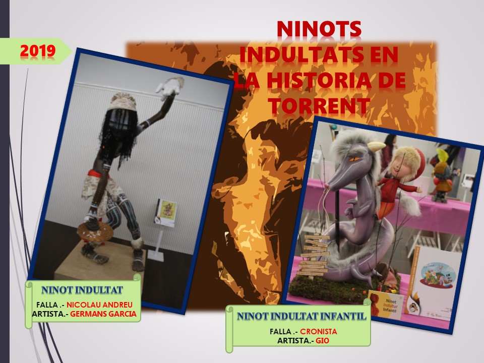  NINOT INDULTAT  2019