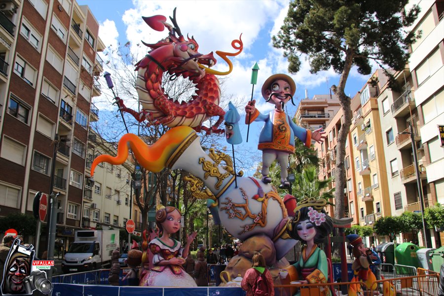  NUESTRAS FALLAS 2018 FALLA AVINGUDA