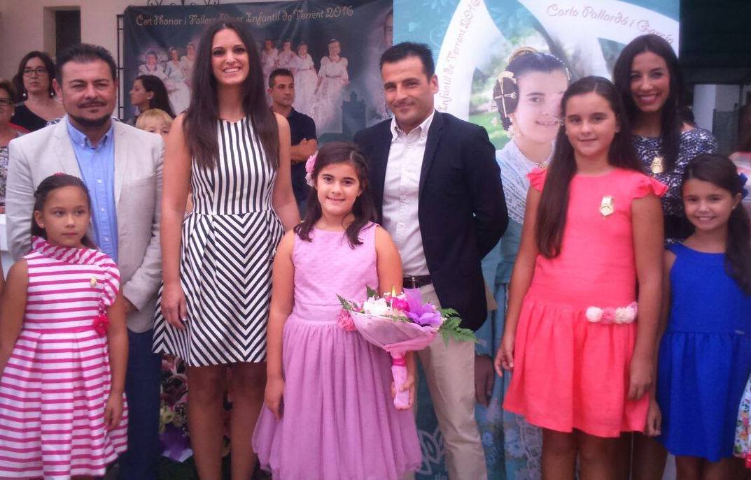  DEMANA DE CARLA PALLARDO I GARCIA, FALLERA MAYOR INFANTIL 2016