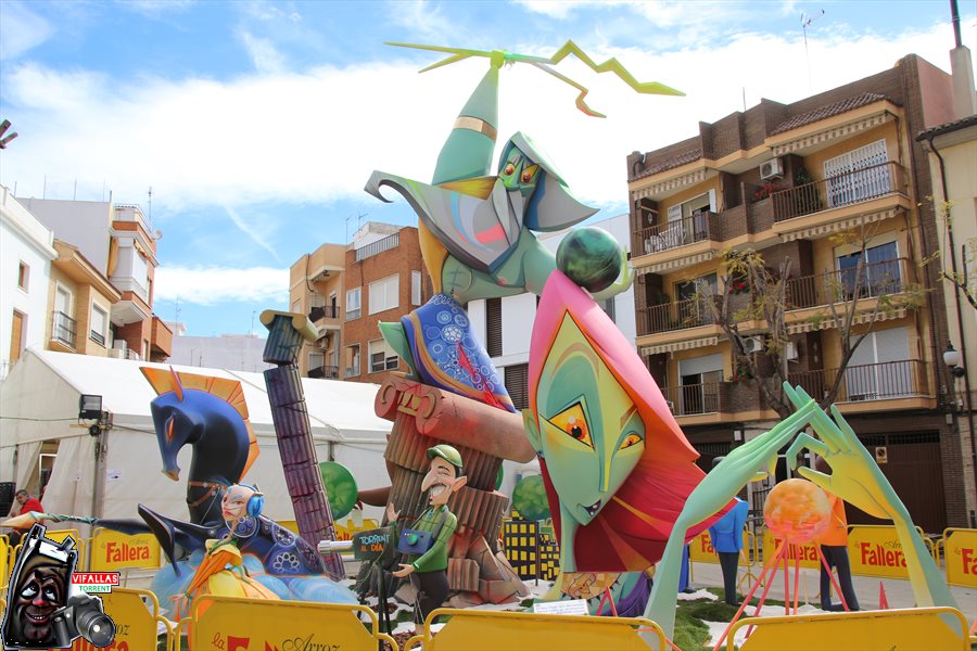  NUESTRAS FALLAS 2018 AC. FALLA PLAÇA SANT ROC