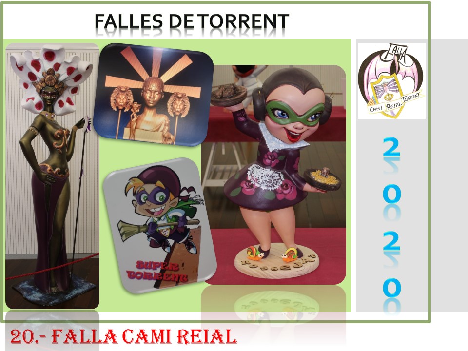  NINOTS EXPOSICIÓN Y BOCETOS FALLAS  2020 FALLA CAMI REIAL