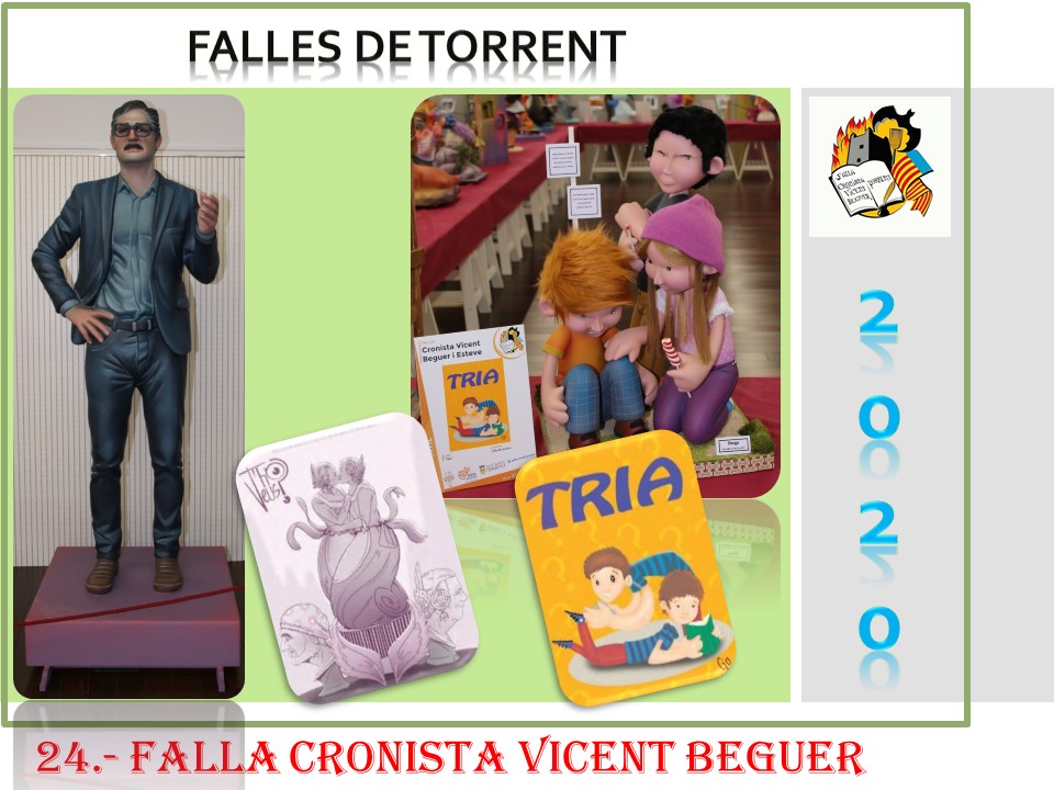  NINOTS EXPOSICIÓN Y BOCETOS FALLAS  2020 FALLA CRONISTA VICENTE BEGUER