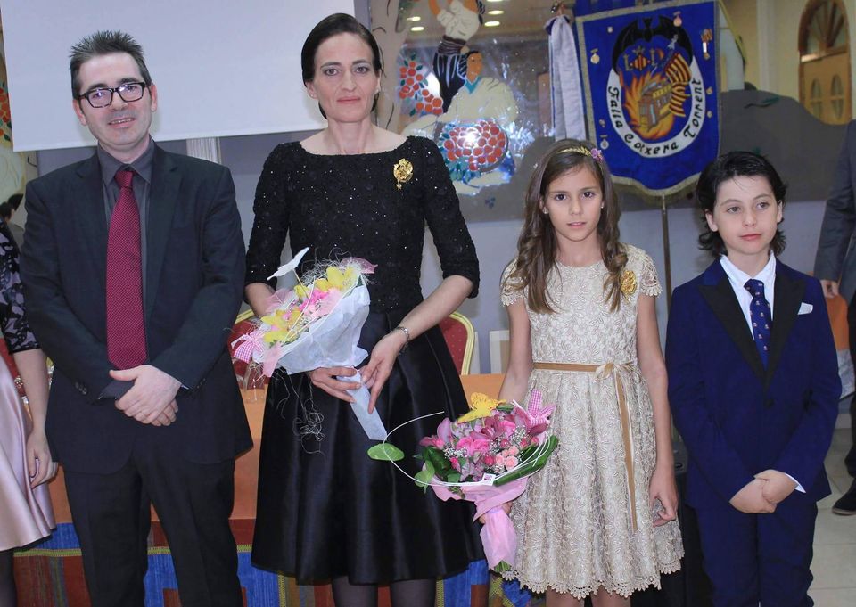  CENA DE PROCLAMACIÓN FALLERAS MAYORES 2016 FALLA BARRI COTXERA